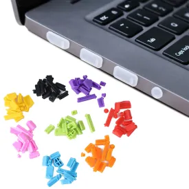 13Pcs Silicone Anti Dust Plug Stopper Universal Dustproof Usb Port Rj45 Interface Cover For Laptop P