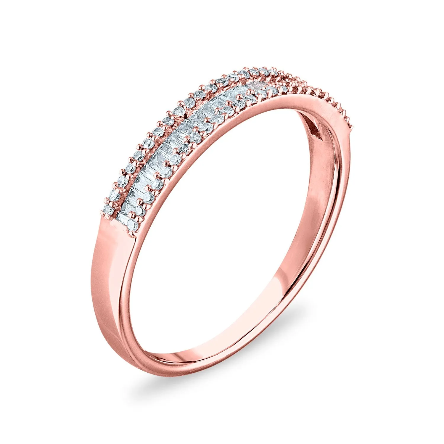 1/4 CTW Diamond Fashion Ring in 10KT Rose Gold