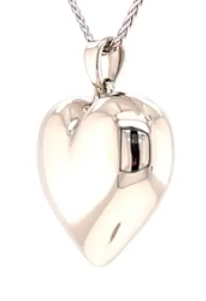 18KW Puffy Heart Custom Fashion Pendant