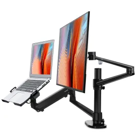 2-in-1 Monitor&Laptop Mount with Gas Spring Arm(OL-3L Pro)