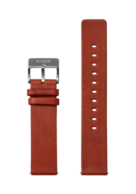 20mm Veg Tanned Leather Band - Cognac