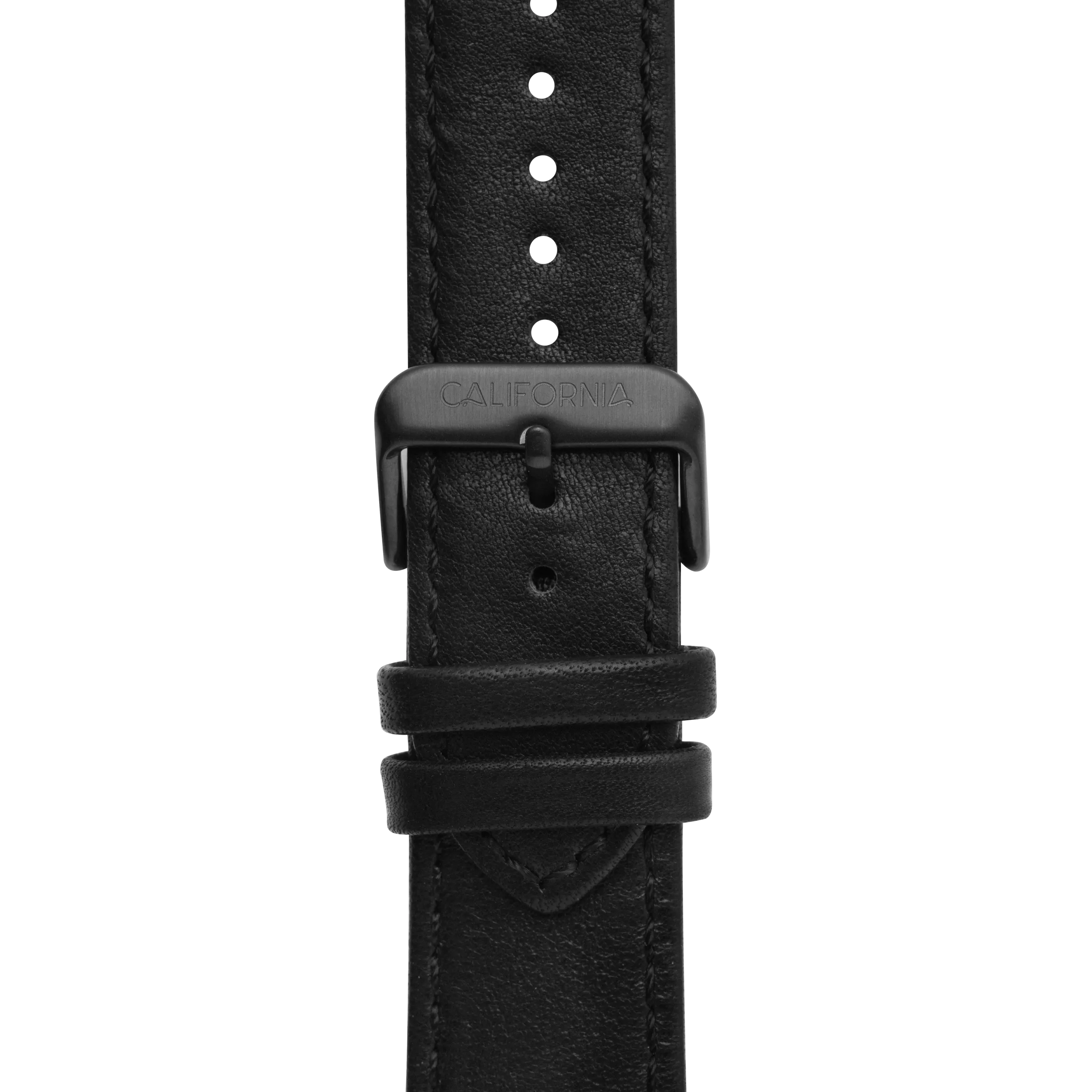 22mm Leather All Black