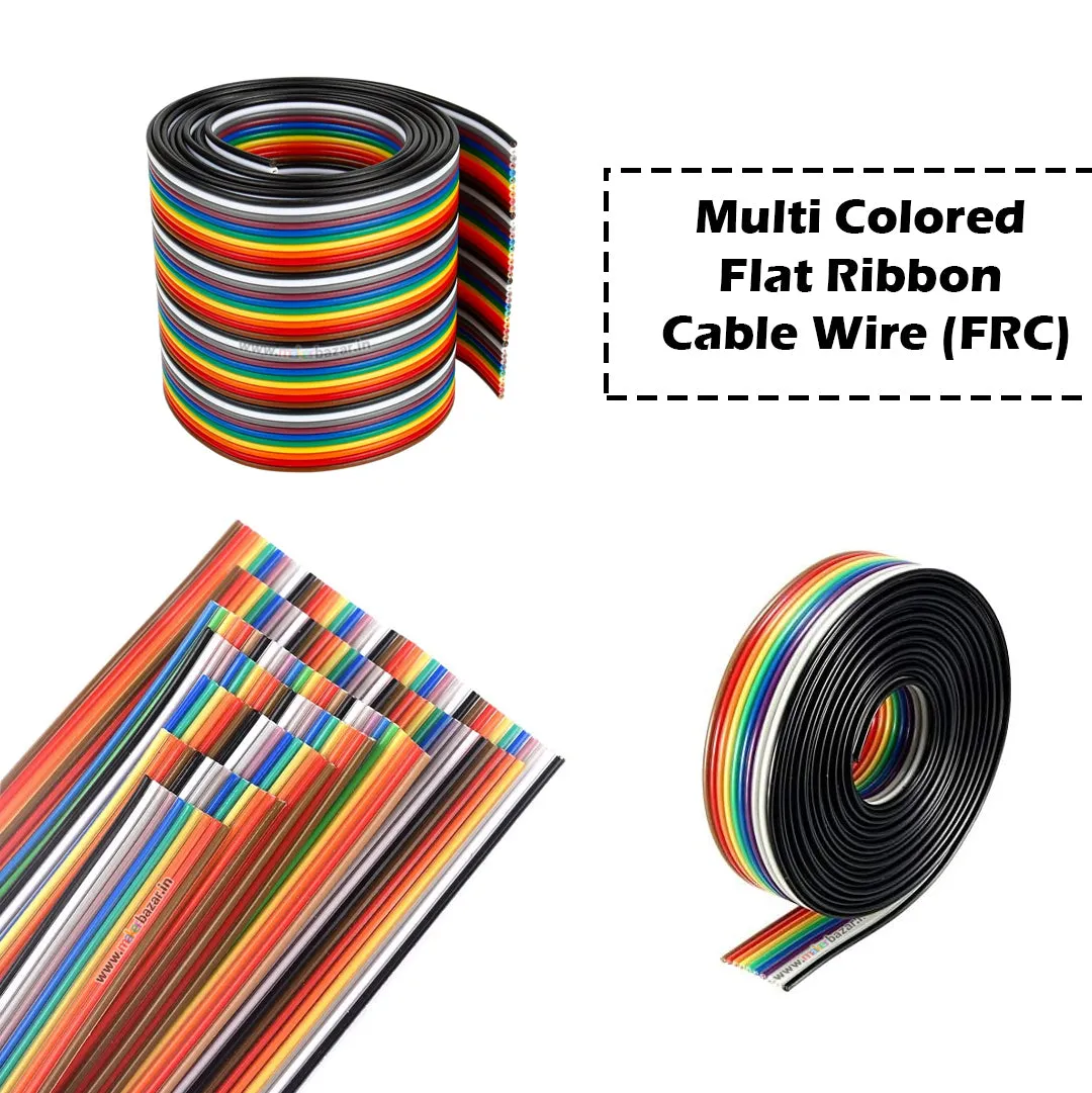 2651 FRC Dupont Wire Multi-Colored Flat Ribbon Cable