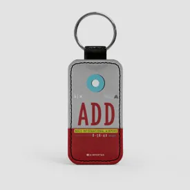 ADD - Leather Keychain