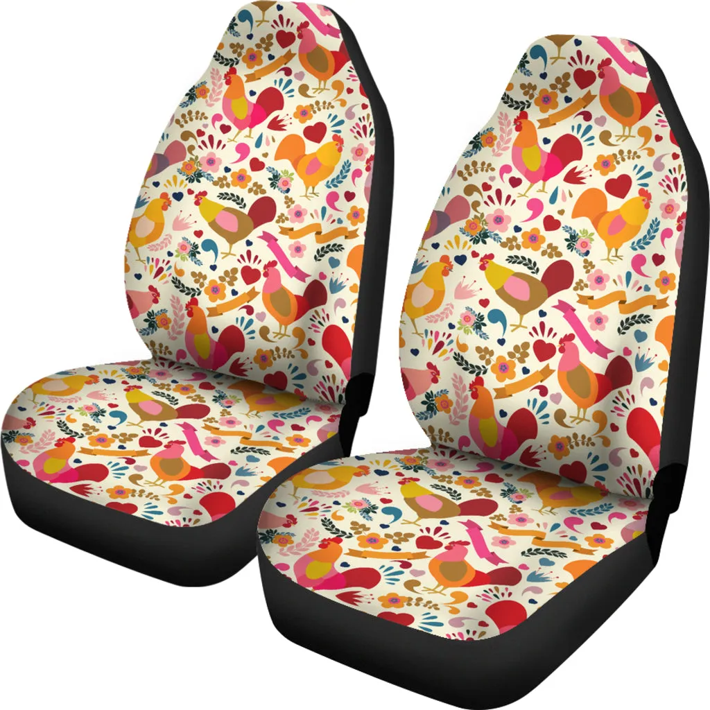 Adorable Chicken Car Seat Covers