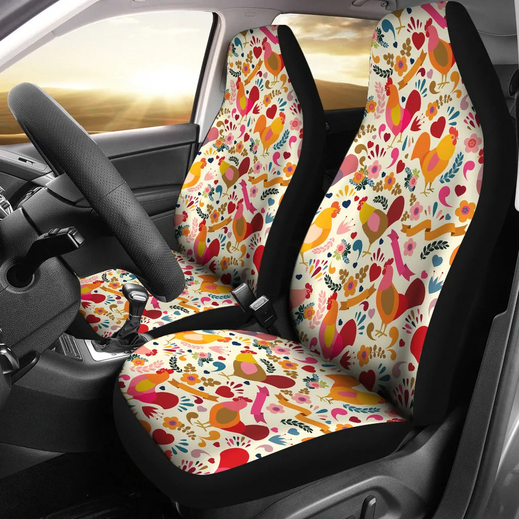 Adorable Chicken Car Seat Covers