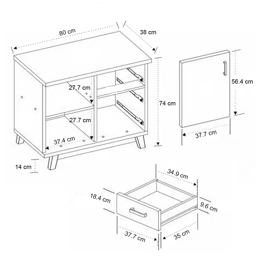 Aiden Side Cabinet