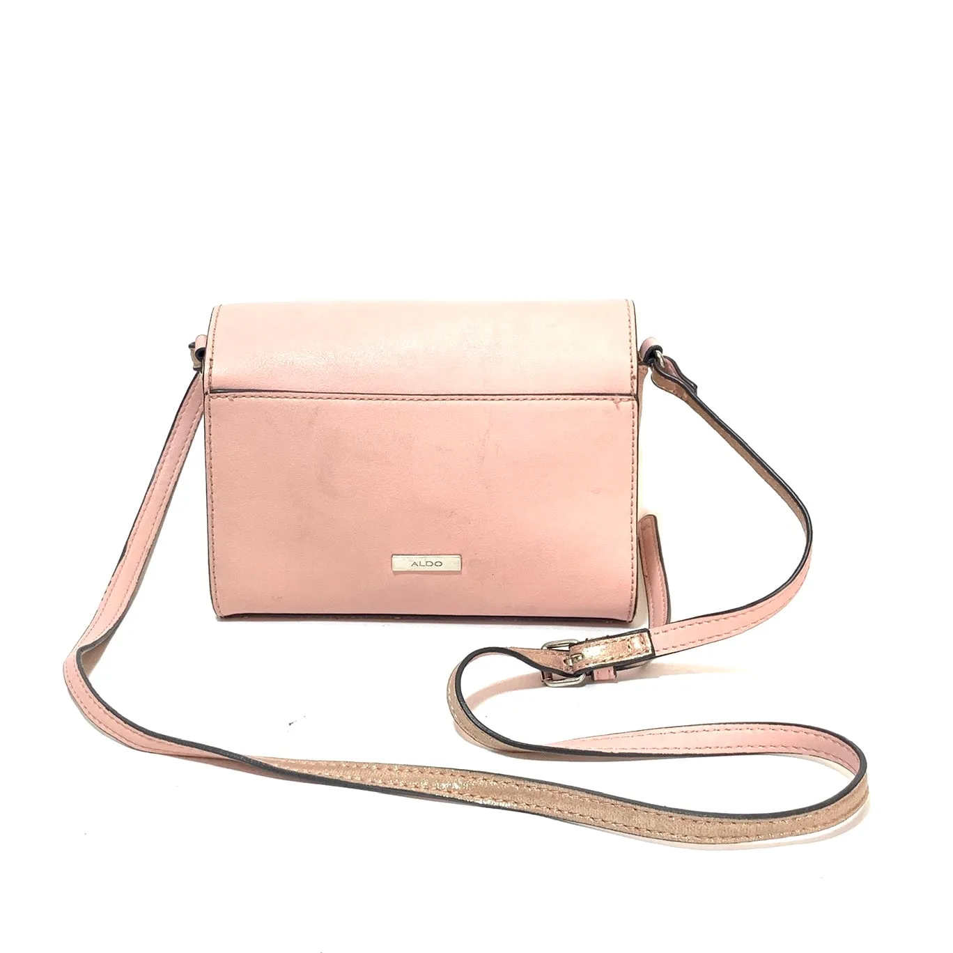 ALDO Light Pink Bow Cross-Body Bag | Pre Loved |