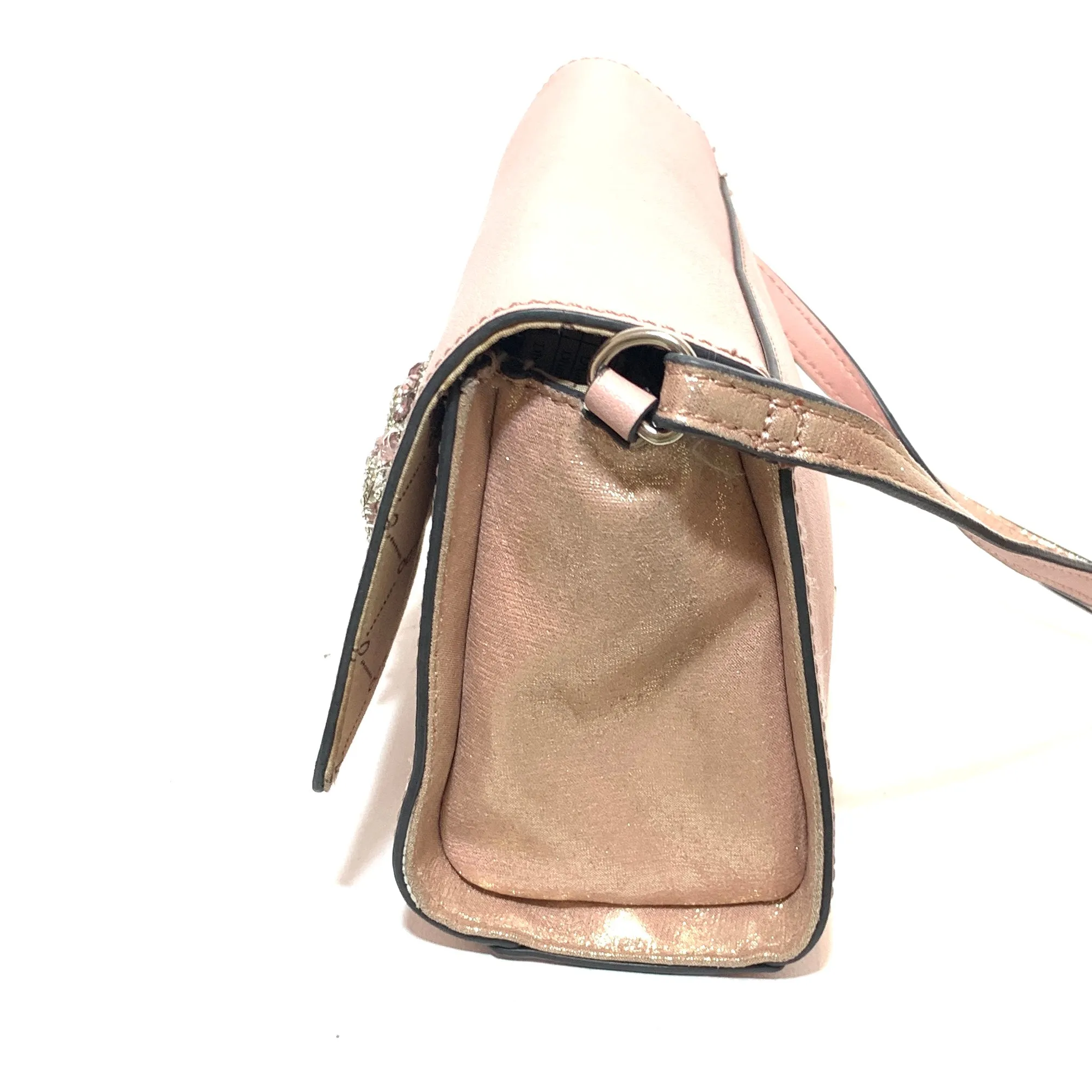 ALDO Light Pink Bow Cross-Body Bag | Pre Loved |