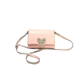 ALDO Light Pink Bow Cross-Body Bag | Pre Loved |