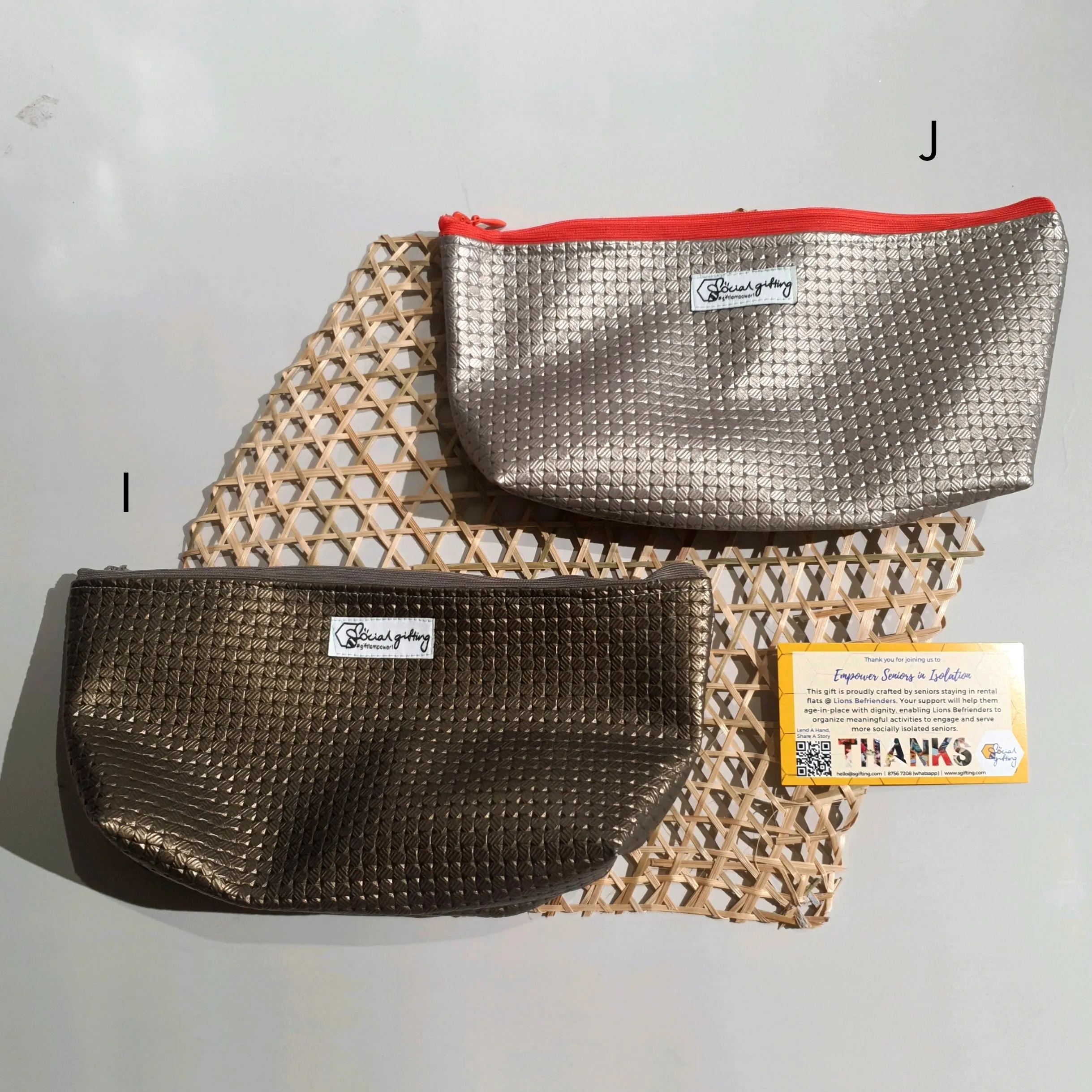 Assorted PU Leather Pouches (Medium)