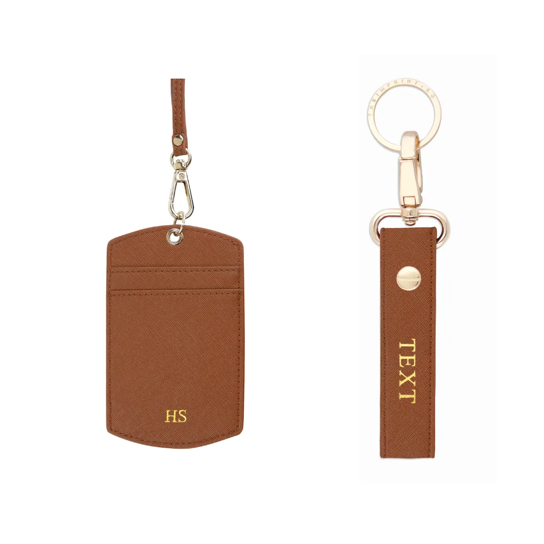 Best Selling Bundle Set - ID Cardholder Lanyard & Keychain