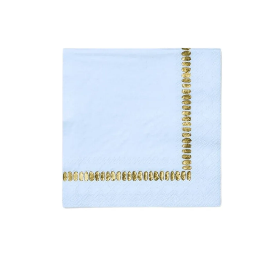 Blue Brushstroke Napkins