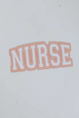 Blush Nurse Sticker