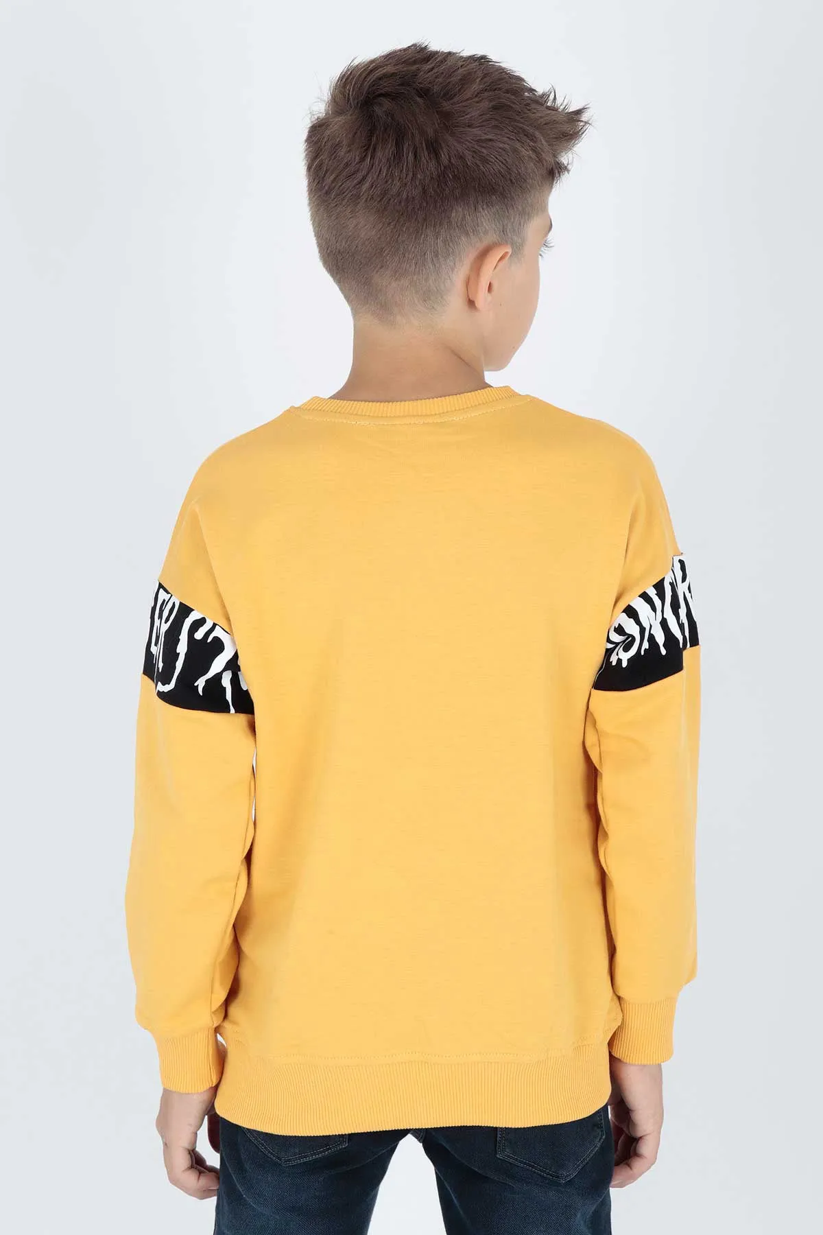 Boy Strong Printed Trend Sweatshirt AK15106