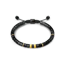 Bracelet / EV - Black - Modena Yellow