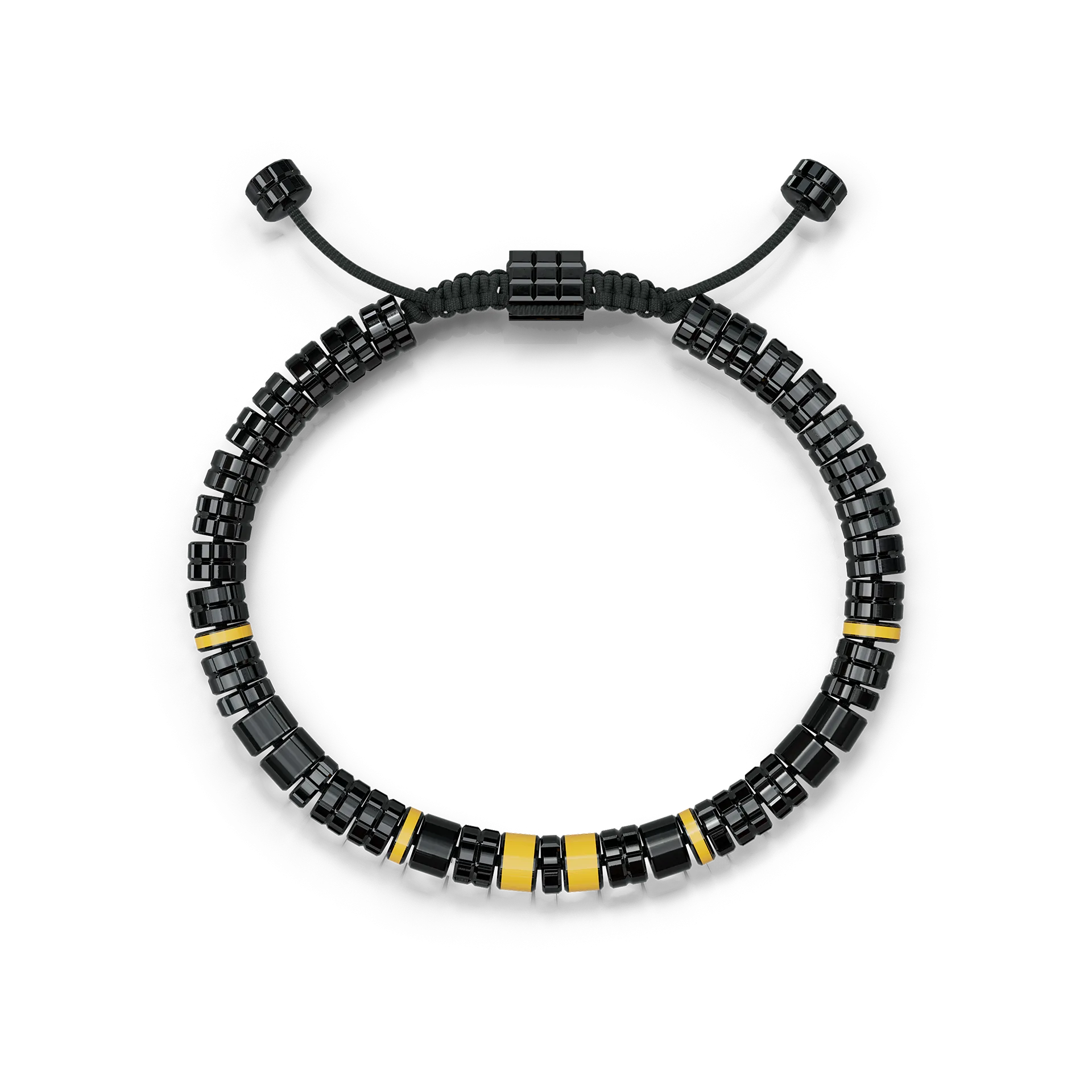 Bracelet / EV - Black - Modena Yellow