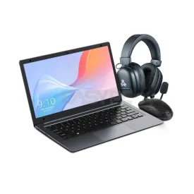 CHUWI HeroBook Air 11.6 Laptop   RAKK Talan Air Mouse Black   RAKK Kusog Pro 7. 1 Gaming Headset Black