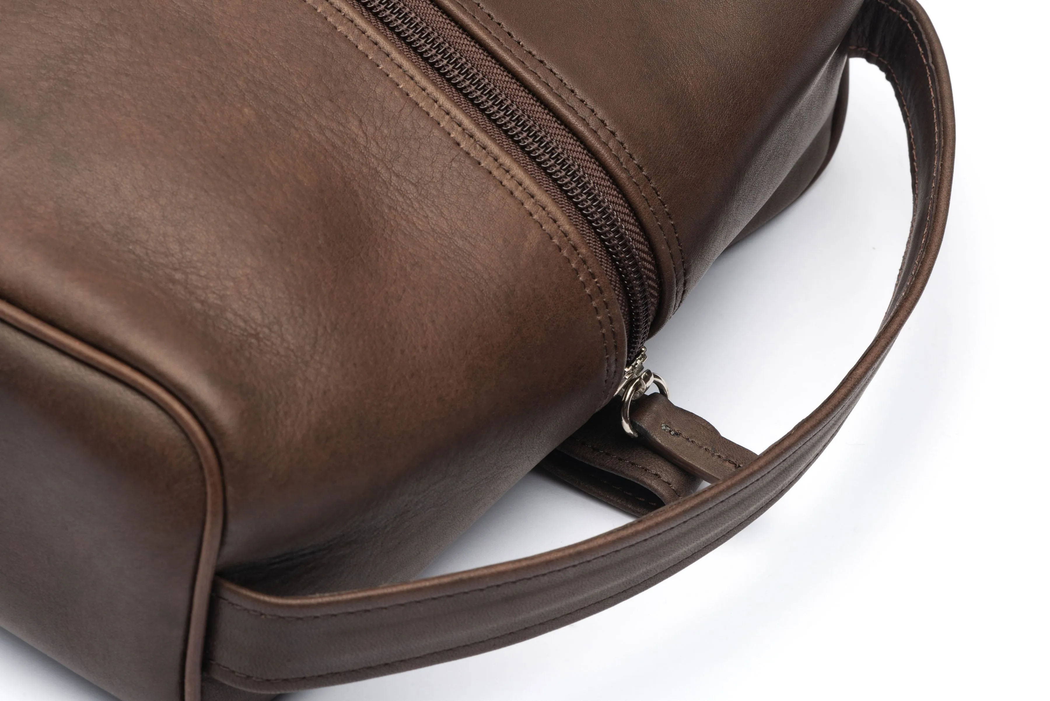 Classic Leather Shoe Bag, Essex Horween Leather In Brown Or Black