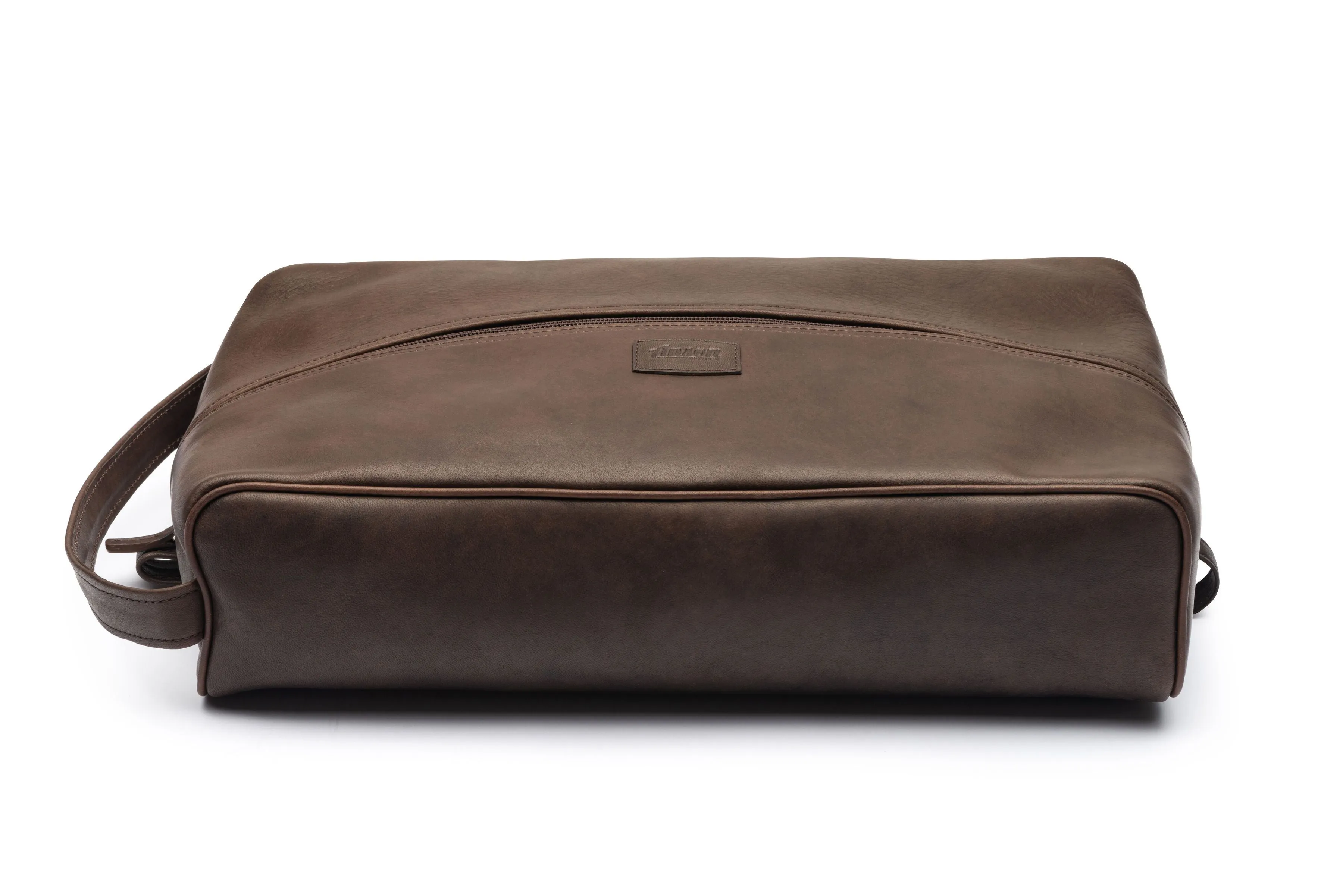 Classic Leather Shoe Bag, Essex Horween Leather In Brown Or Black