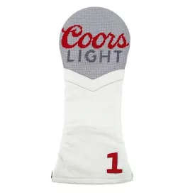 Coors Light Needlepoint Driver Cover