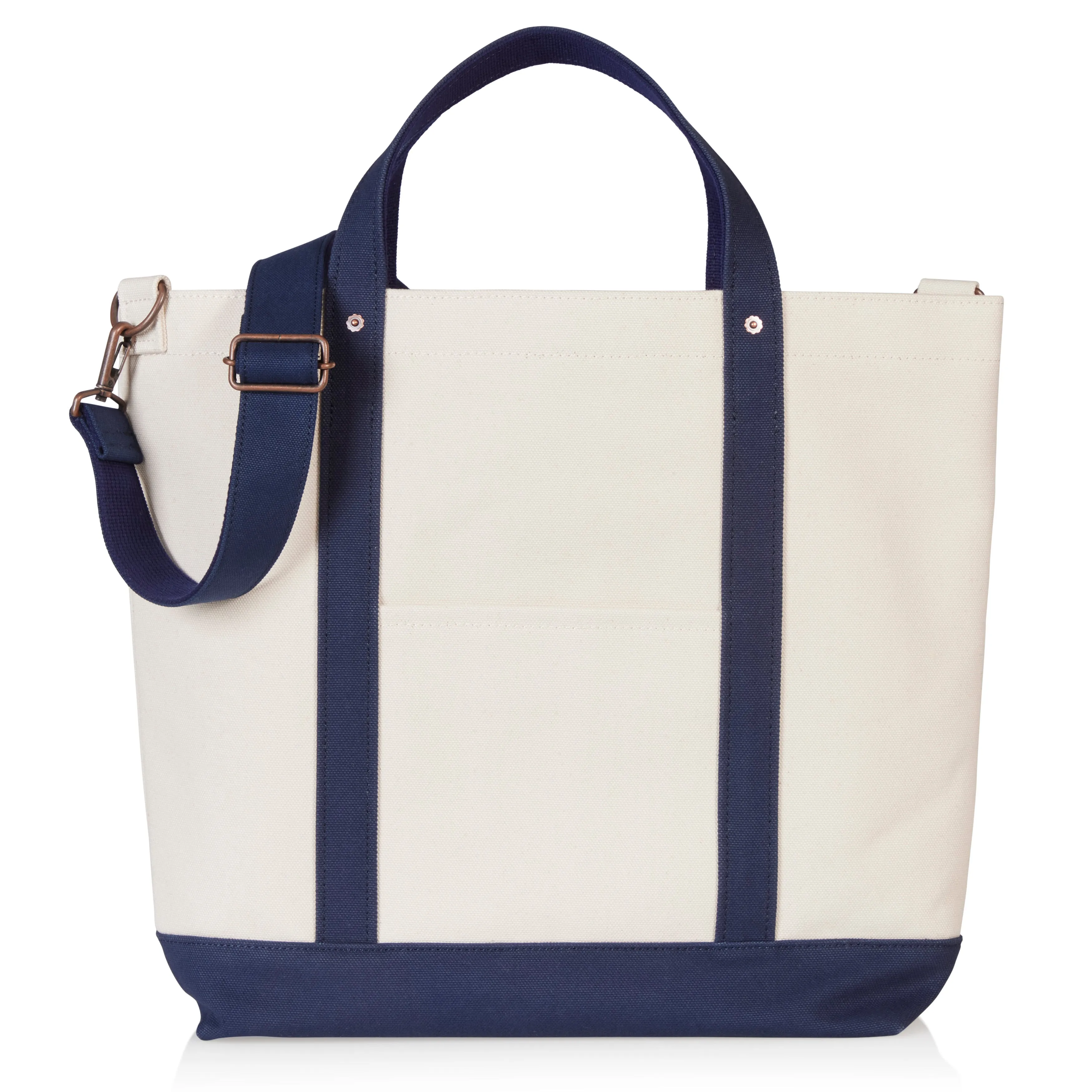 Cotton Canvas David Tote Bag with Strap