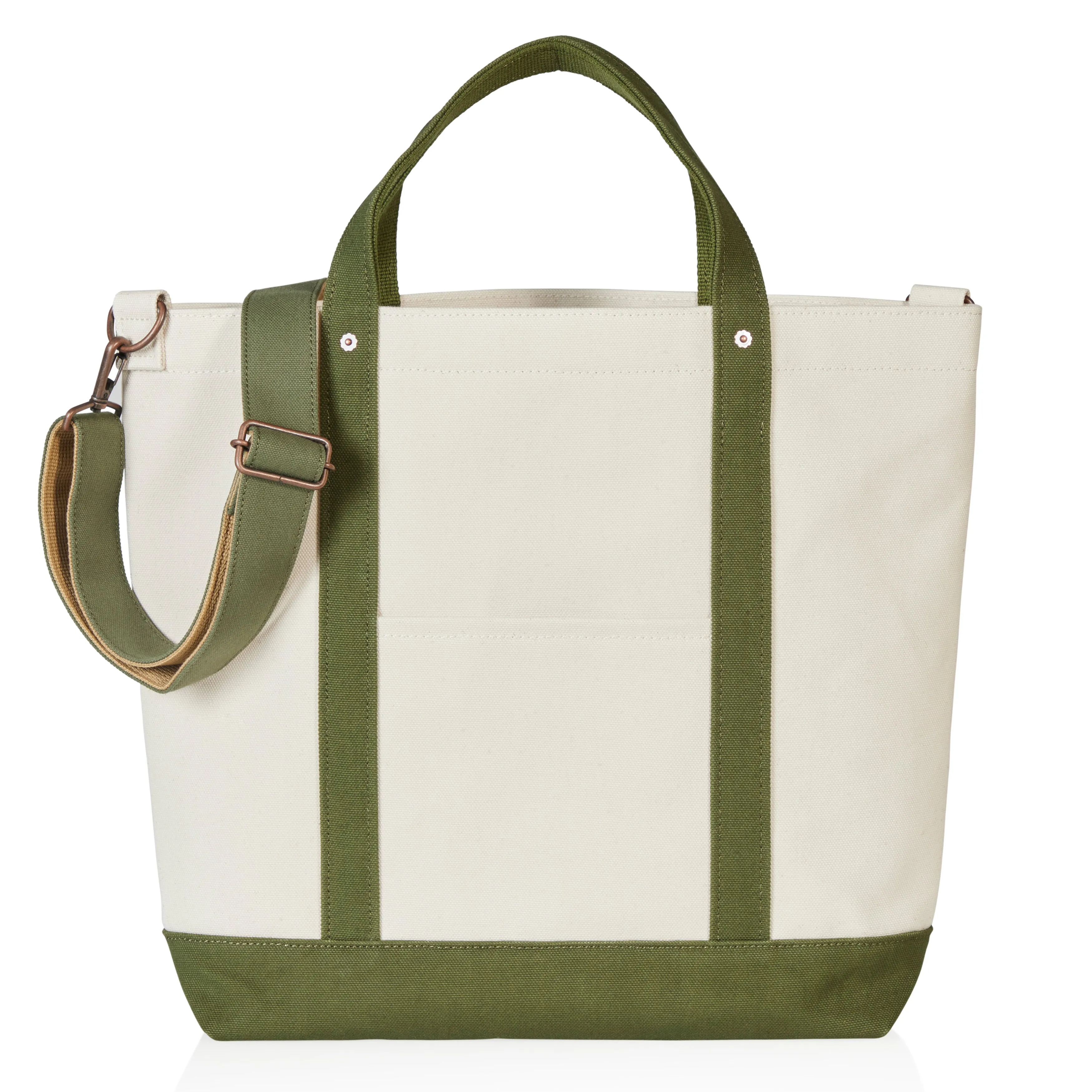 Cotton Canvas David Tote Bag with Strap