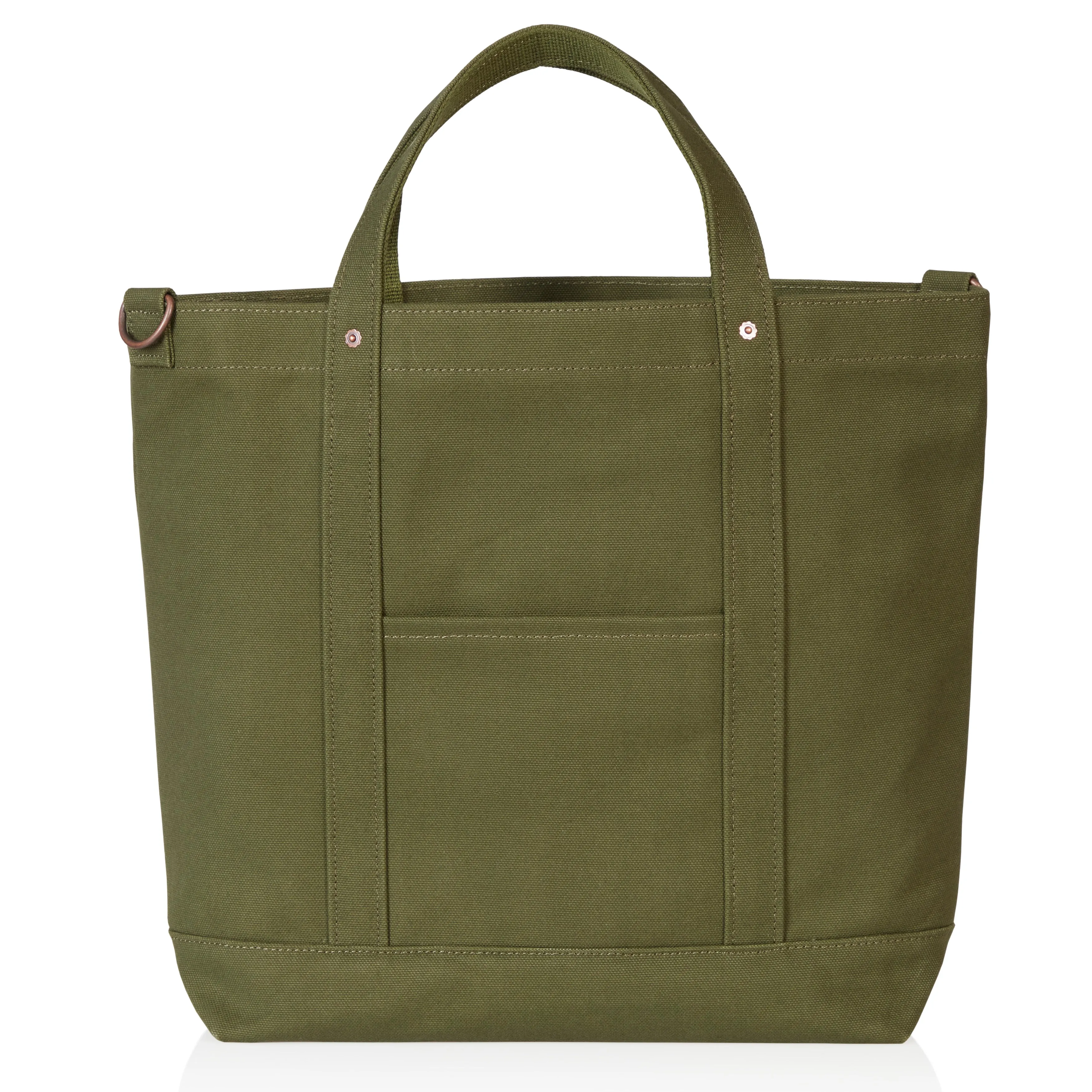 Cotton Canvas David Tote Bag with Strap