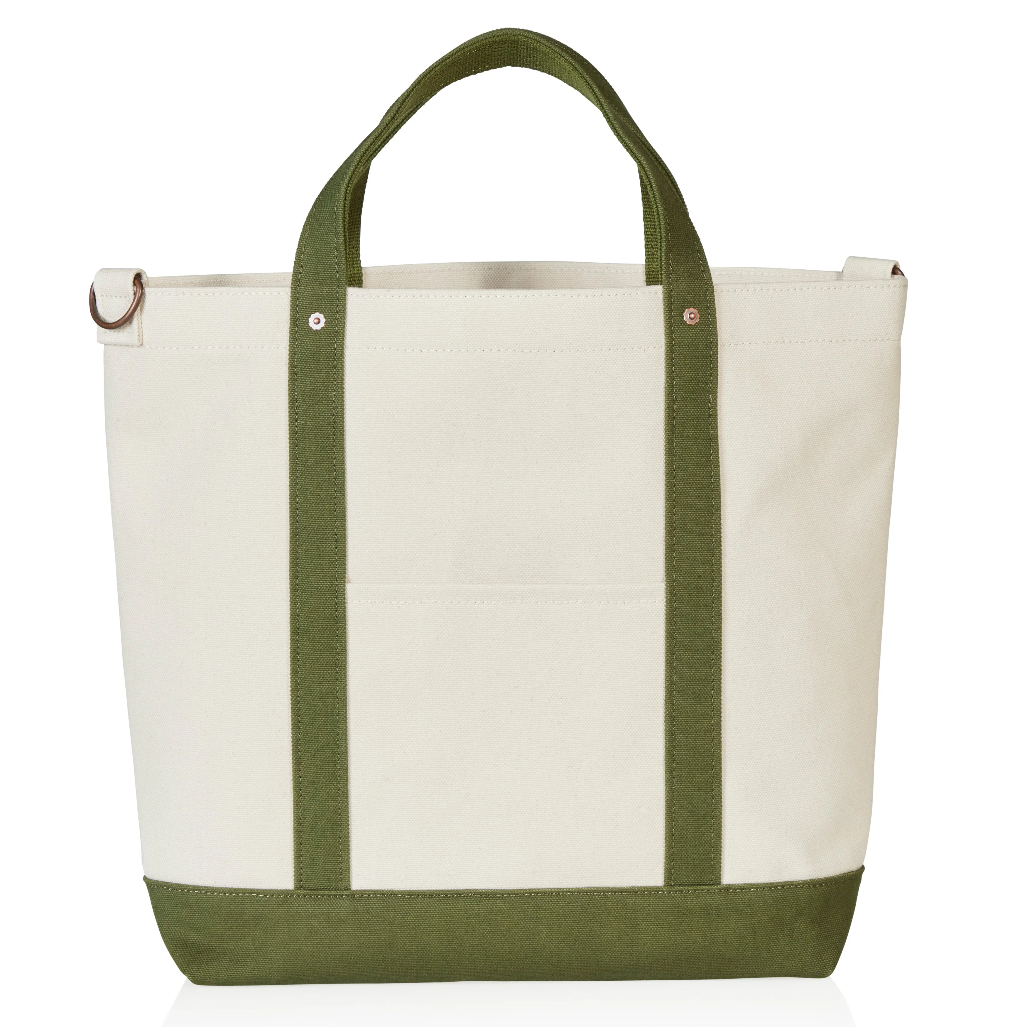 Cotton Canvas David Tote Bag with Strap