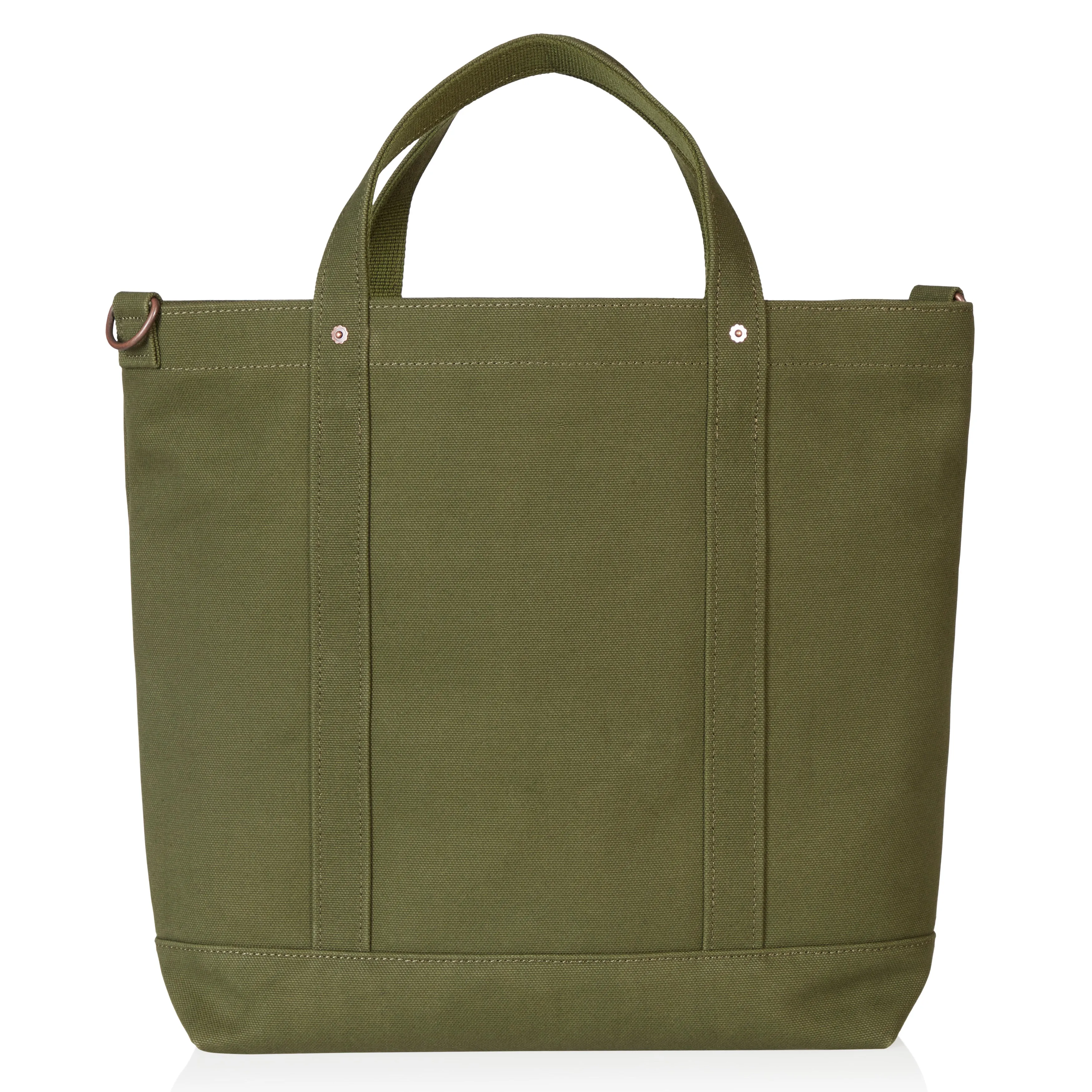 Cotton Canvas David Tote Bag with Strap