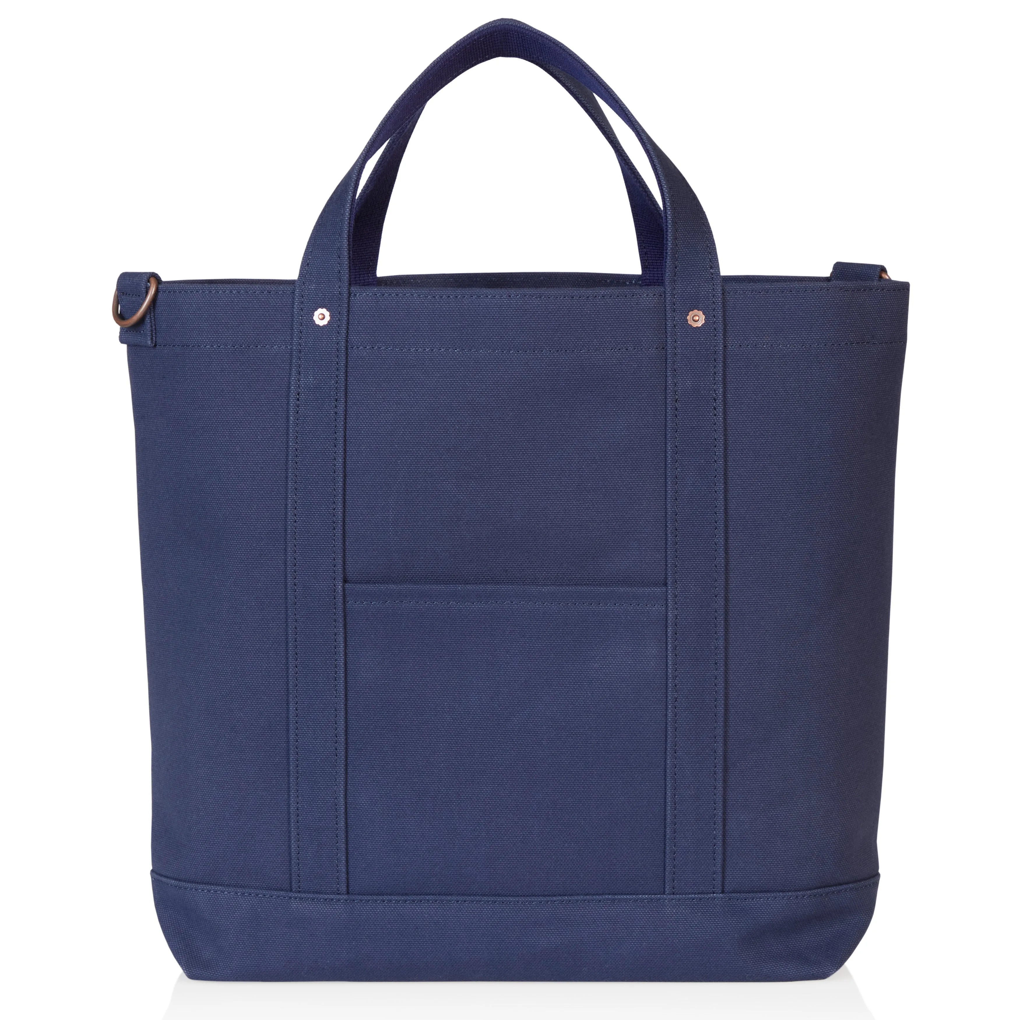 Cotton Canvas David Tote Bag with Strap