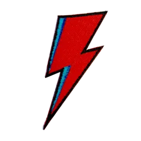 DAVID BOWIE LIGHTNING BOLT MultiMoodz Patch