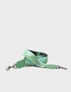 Detachable Crossbody Basil Green Nylon Strap - Camo Dreams Design