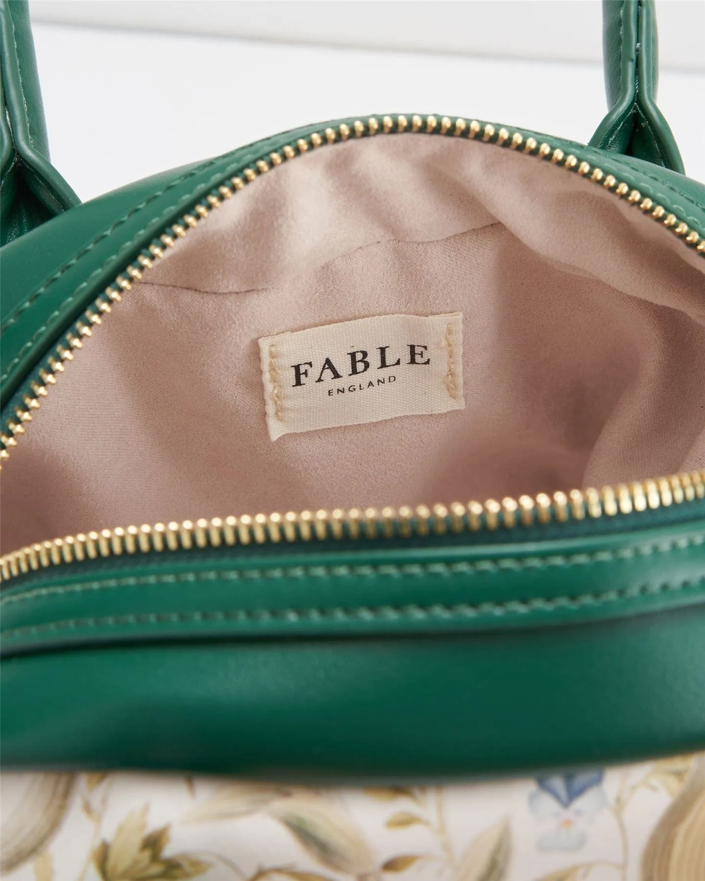 Eloise Small Bowling Bag - Iris Green