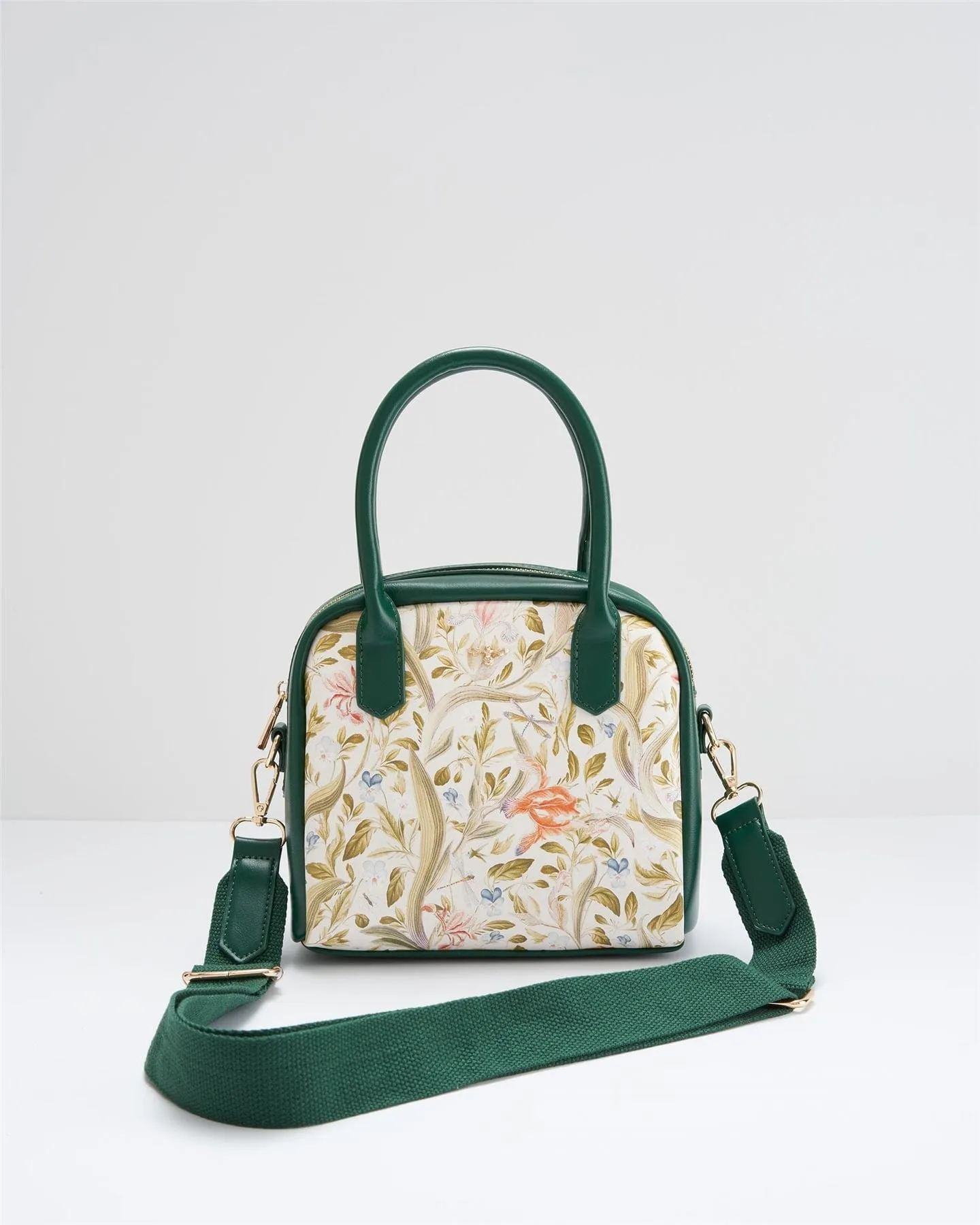 Eloise Small Bowling Bag - Iris Green