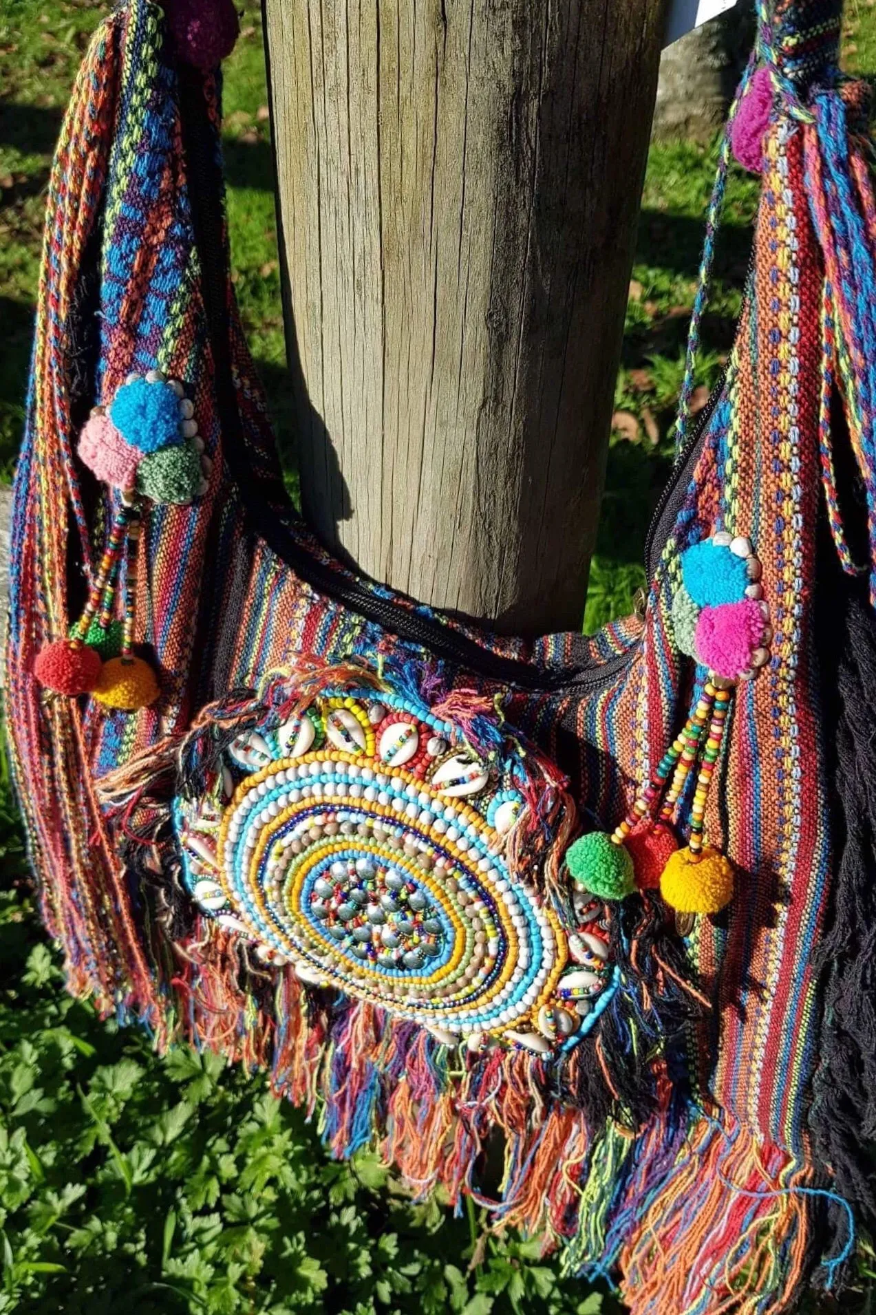 Embroidered Handmade Side Bag