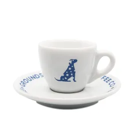 Espresso Cup and Saucer Cafe Set