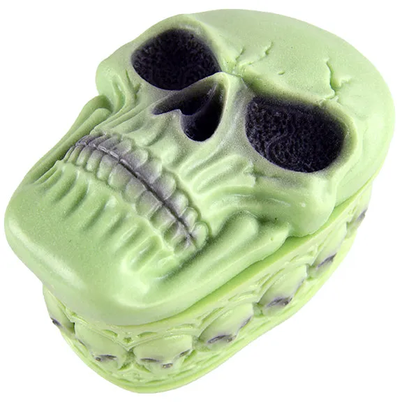 Glow in The Dark Skull Storage Box - 6 Pieces Per Retail Ready Display 26010