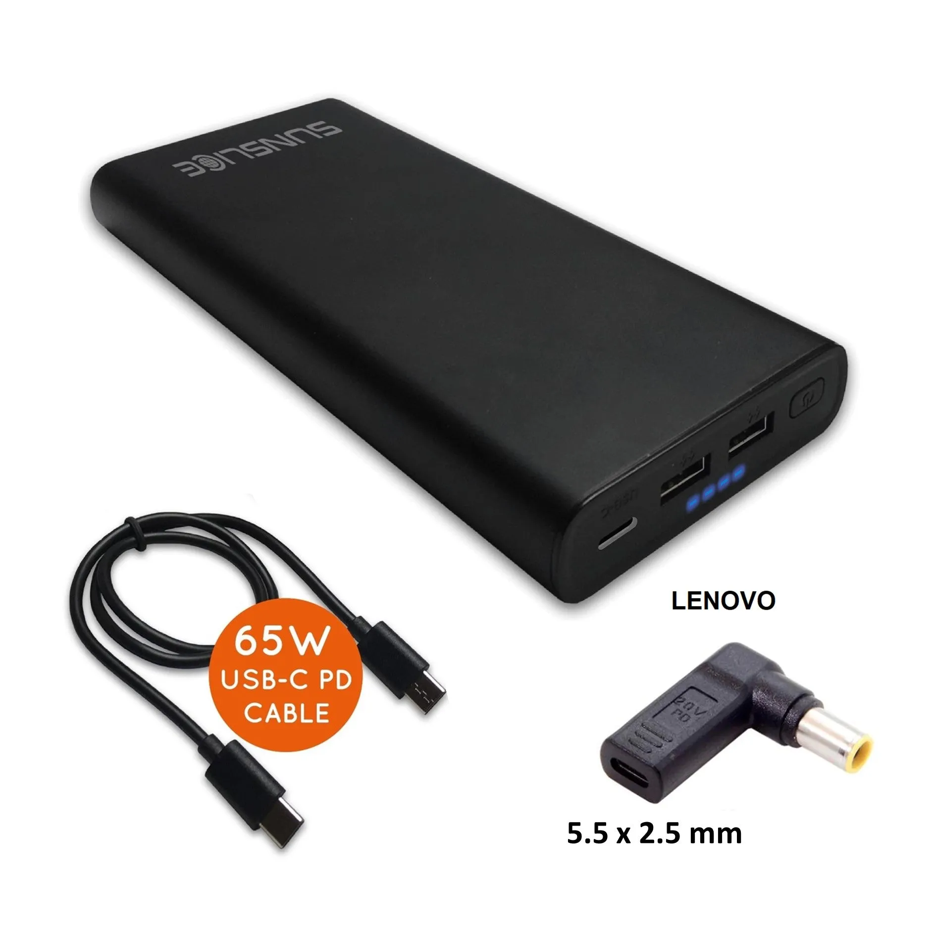 Gravity 100 Watts - Power Bank for Laptop