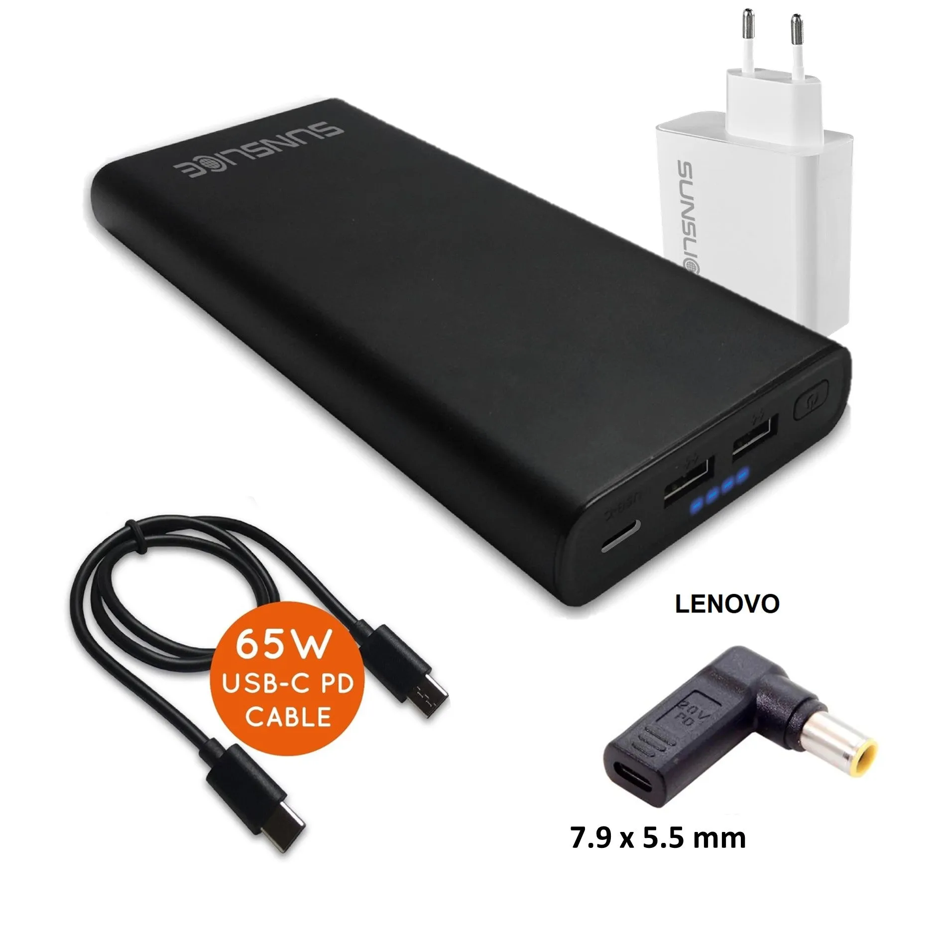 Gravity 100 Watts - Power Bank for Laptop