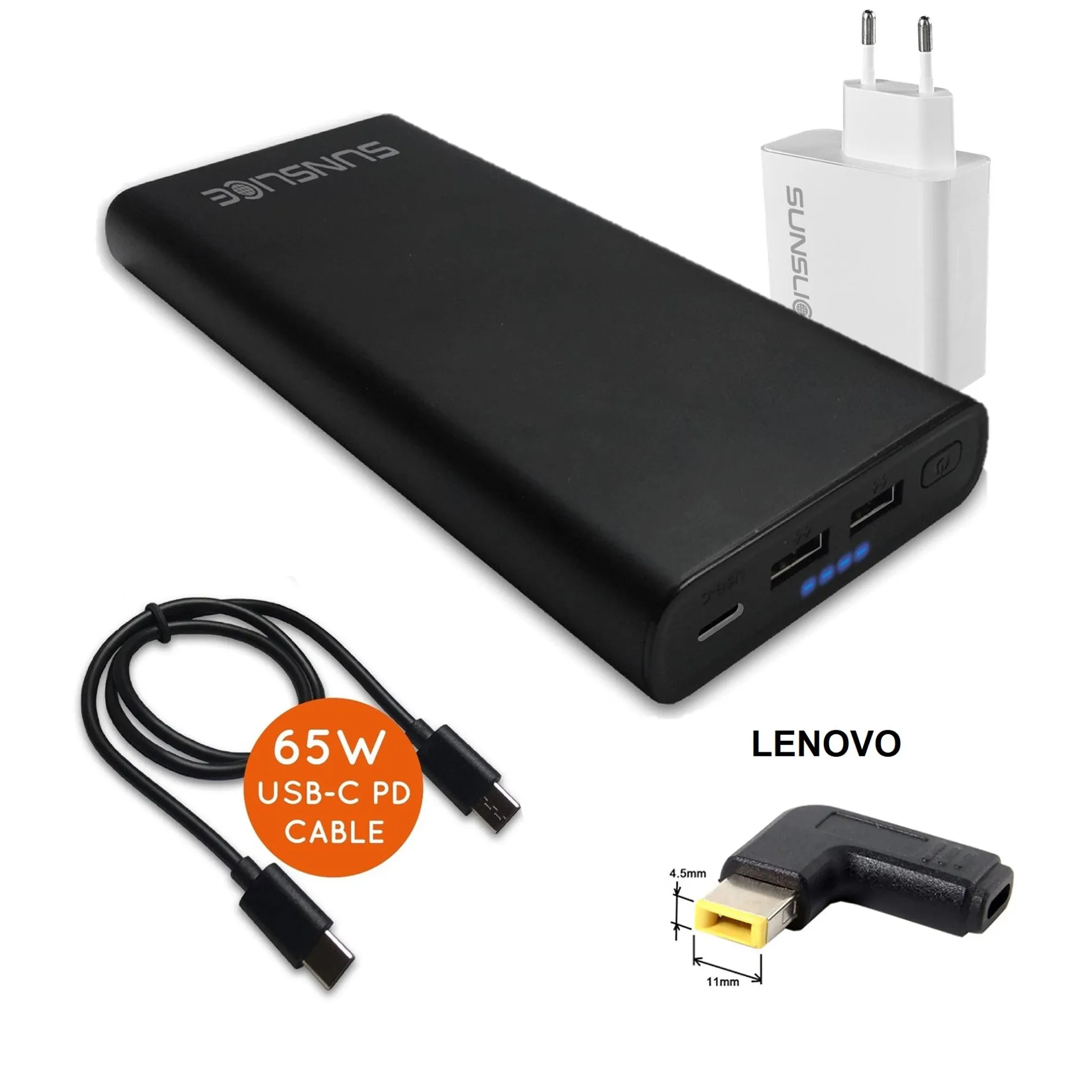 Gravity 100 Watts - Power Bank for Laptop