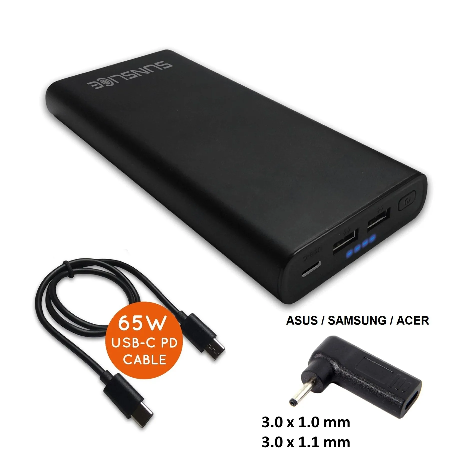 Gravity 100 Watts - Power Bank for Laptop