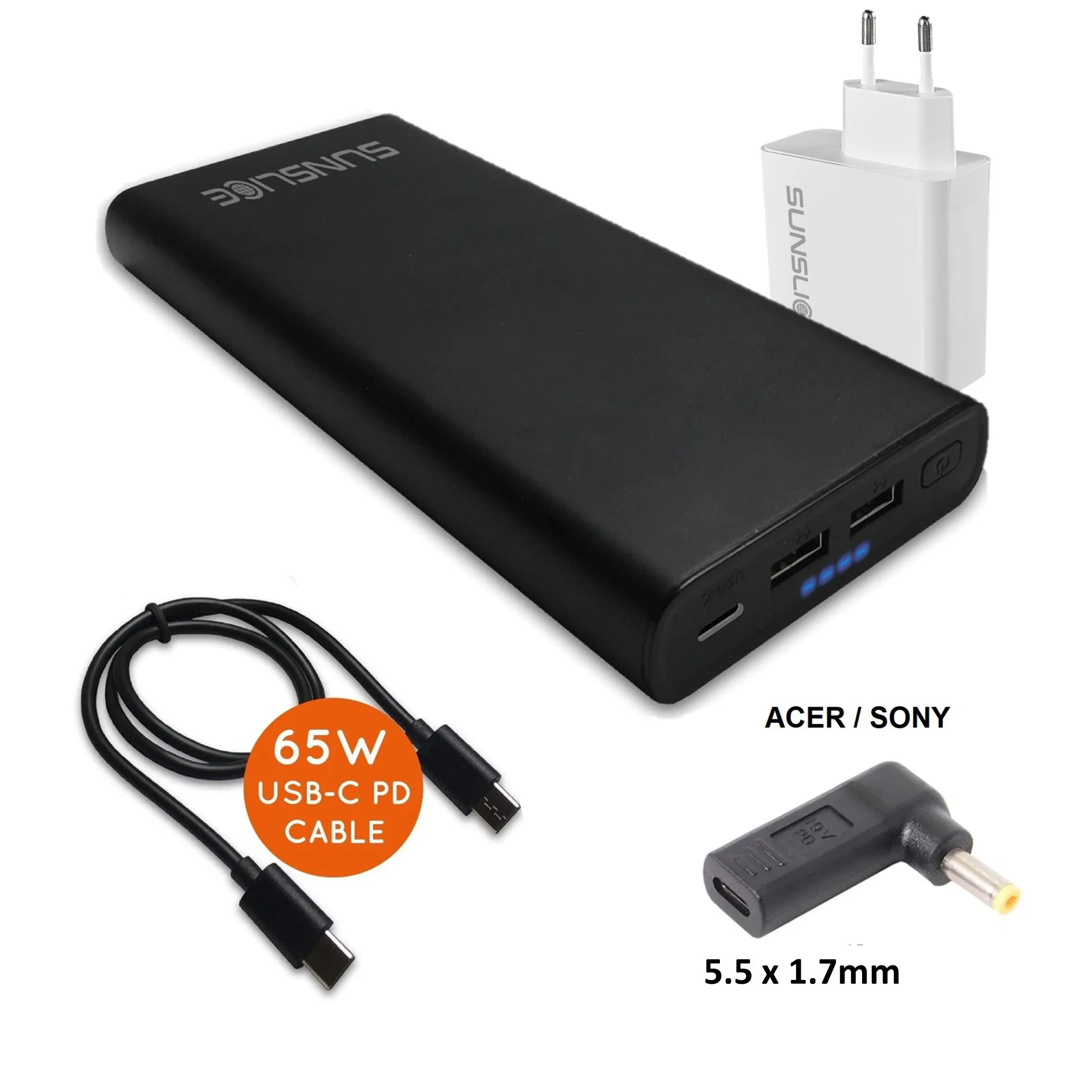 Gravity 100 Watts - Power Bank for Laptop