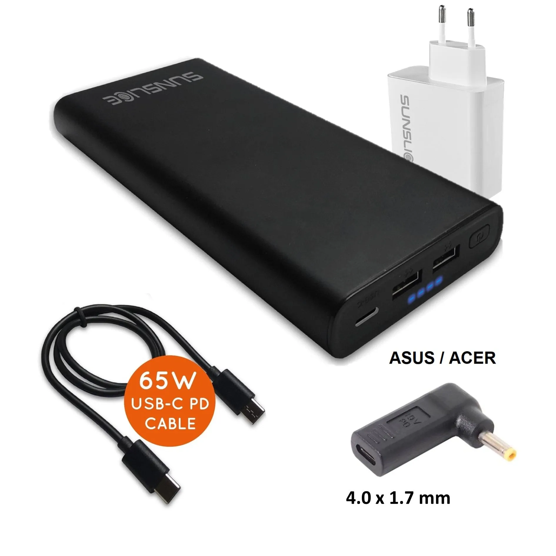 Gravity 100 Watts - Power Bank for Laptop