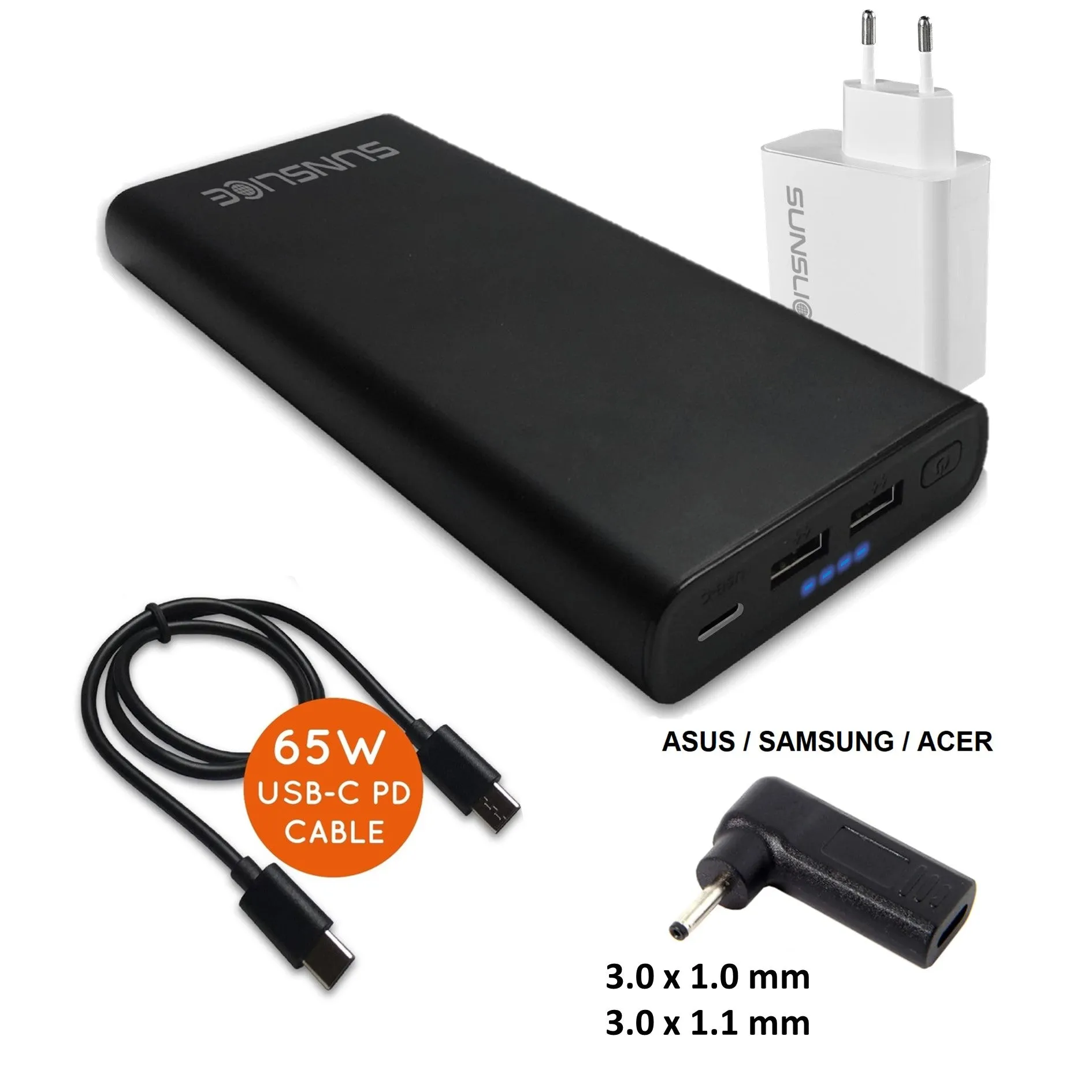 Gravity 100 Watts - Power Bank for Laptop