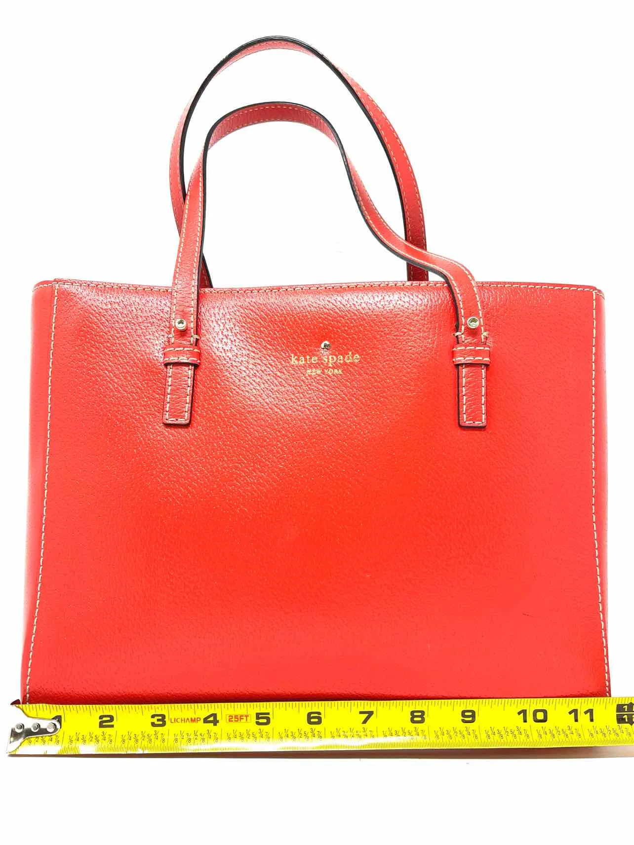 Kate Spade Red Shoulder Bag Leather Designer W/ BAG! Tote