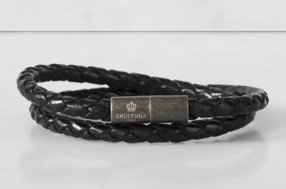 Leather Bracelet | The Stealth Bracelet | Black