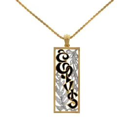 Elvis Presley Aloha Necklace - Lowell Hays Gold-Plated Edition