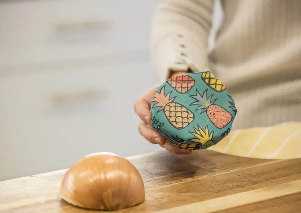 Meli Wraps Beeswax Food Wrap - Pineapple Print