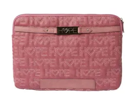 Pink Quilt Hope Laptop Sleeve